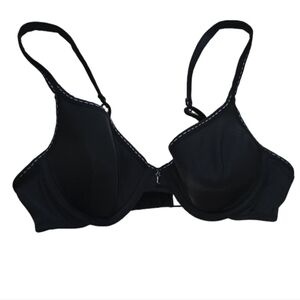 Warner's Black Underwire Bra 34B